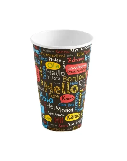 Pahare carton color 16 oz 450ml, 25buc/set Pahare carton color 16 oz 450ml, 25buc/set